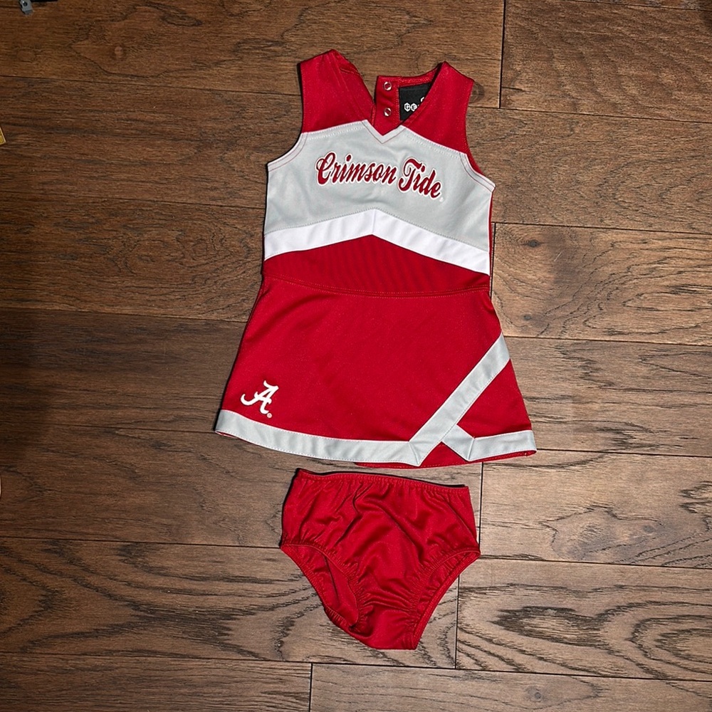 Alabama Crimson Tide Cheerleader Dress Set